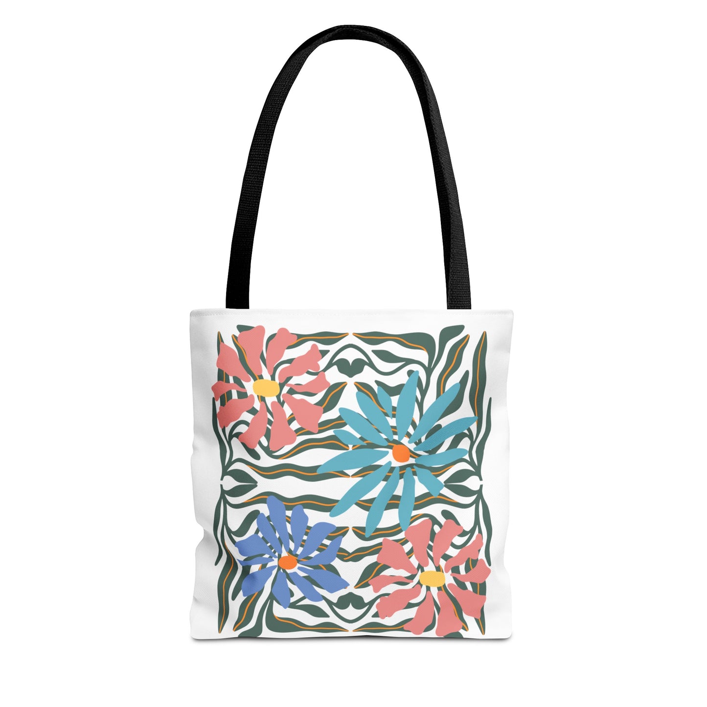 Floral Fantasy Tote Bag